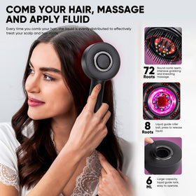 MPADQ Scalp Massager in use during a hair care routine