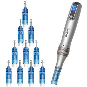 MPK Microneedling Pen M8S front view with 0.2996 mm needle