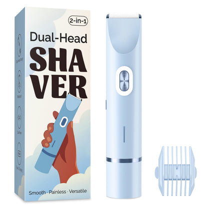 Mpotmiy 2-in-1 Electric Shaver front view