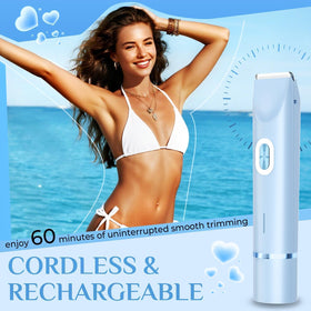Mpotmiy Electric Shaver in use in the shower