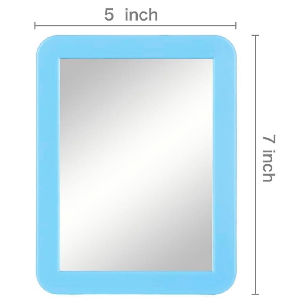 mpowtech 5x7 Magnetic Locker Mirror side view