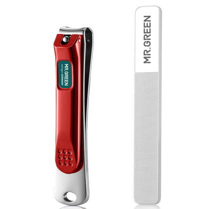 MR.GREEN Nail Clippers curved blades front view