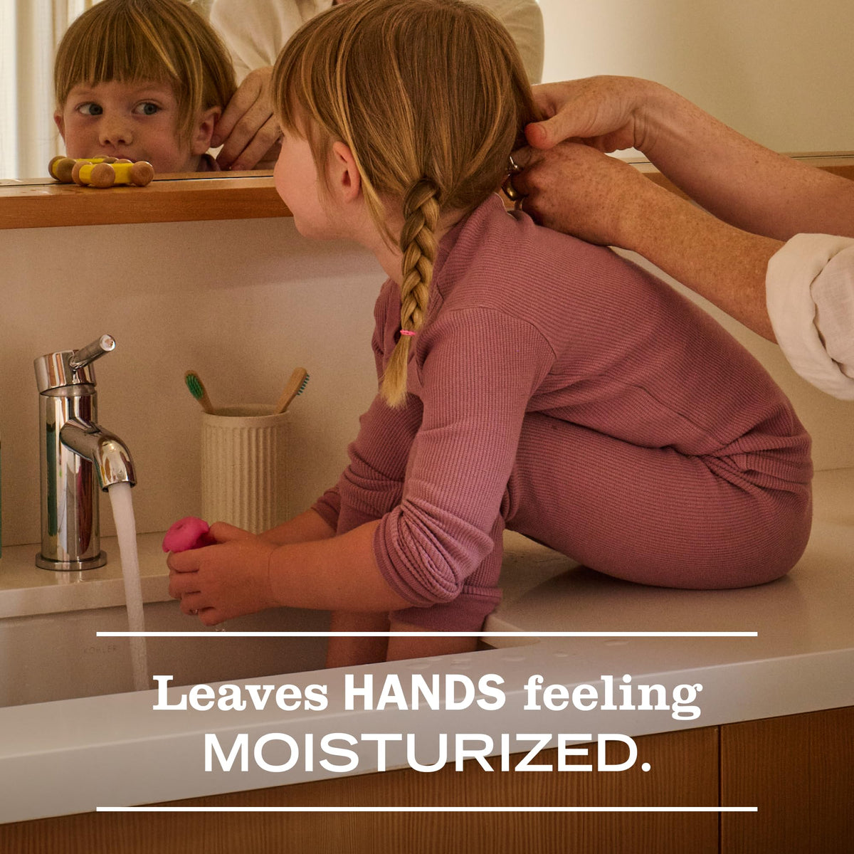 Mrs. MEYER'S Clean Day Hand Soap packaging with apple cider scent