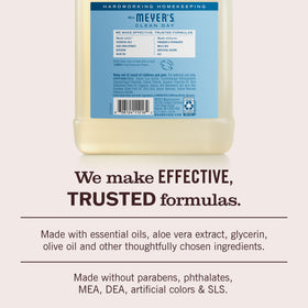 Mrs. MEYER'S Clean Day Hand Soap Refill Rain Water Scent packaging
