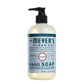 Mrs. MEYER'S Clean Day Liquid Hand Soap 12.5 OZ Snowdrop scent back view