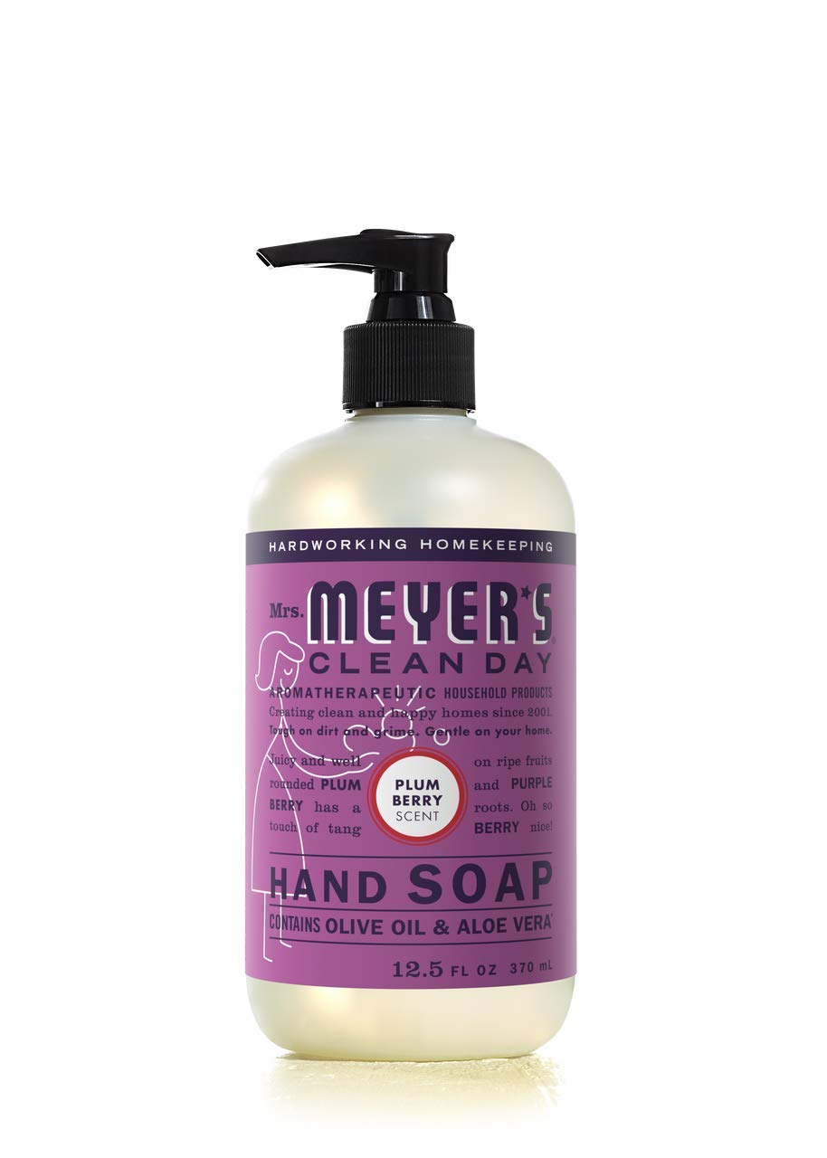 Mrs. MEYER'S Clean Day Liquid Hand Soap Lemon Verbena front view