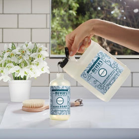 Mrs. MEYER'S Clean Day Liquid Hand Soap Snowdrop scent lifestyle scene