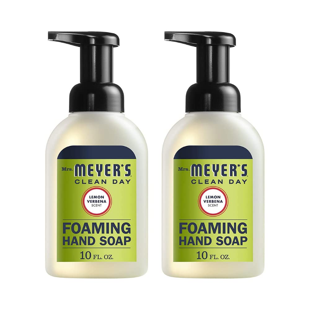 Mrs. MEYER'S Foaming Hand Soap Lemon Verbena front view
