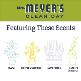 Mrs. MEYER'S Foaming Hand Soap Lemon Verbena on a kitchen counter