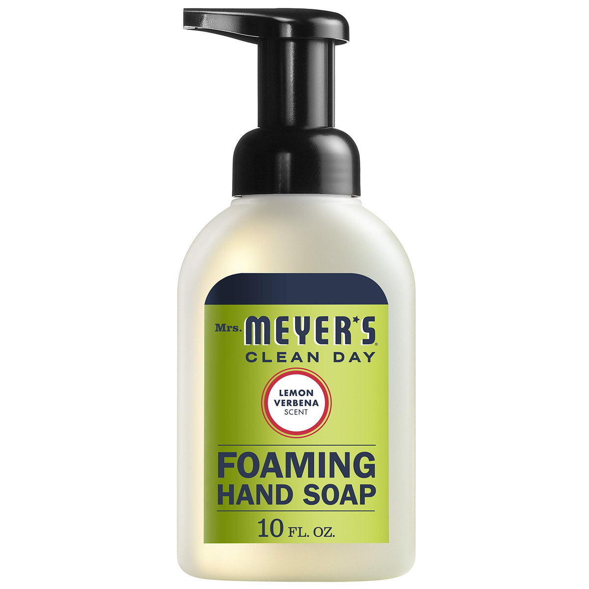 Mrs. MEYER'S Foaming Hand Soap Lemon Verbena side view