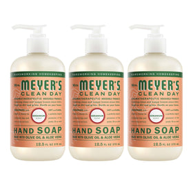 Mrs. MEYER'S Hand Soap 12.5 Fl Oz Geranium scent front view