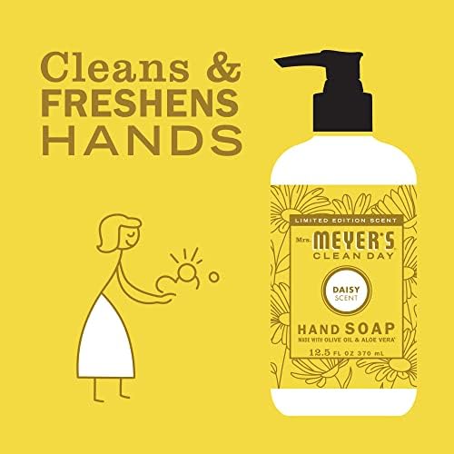 Mrs. MEYER'S Hand Soap Daisy Scent label detail