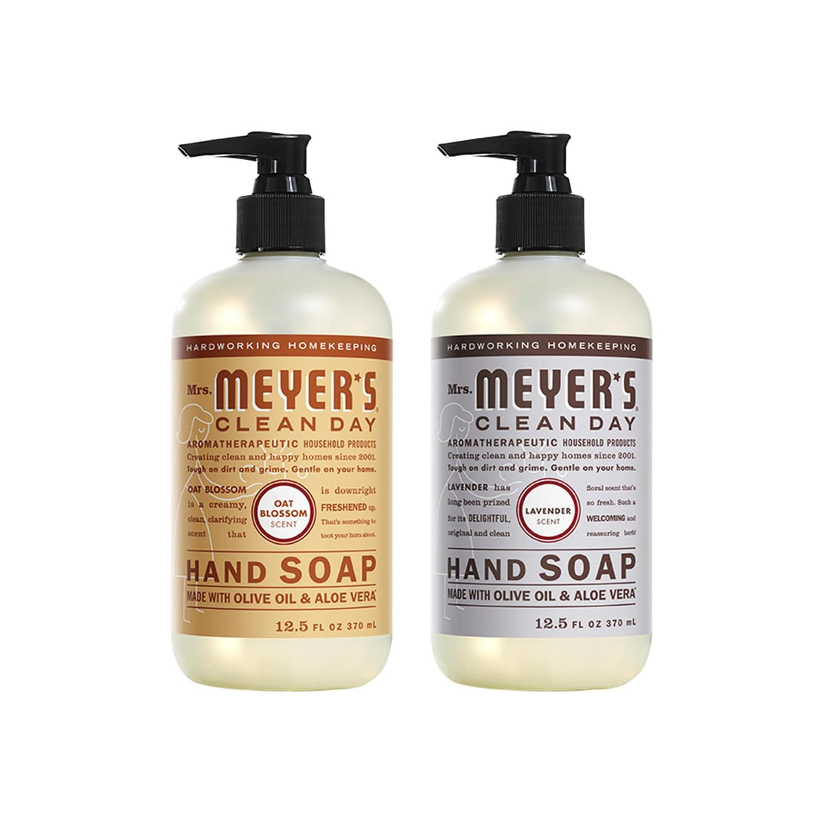 Mrs. MEYER'S Hand Soap Lavender front view