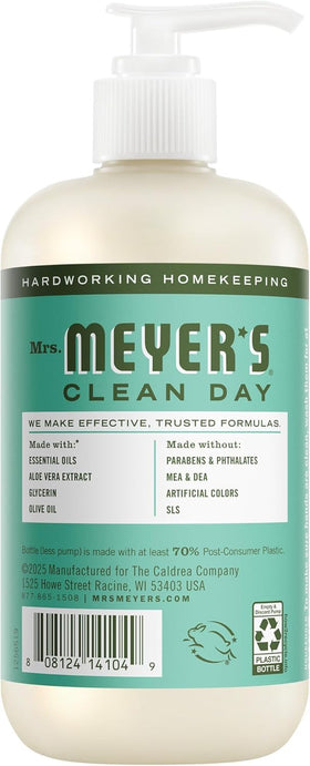 Mrs. MEYER'S Hand Soap Lavender scent bottle close-up