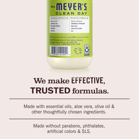Mrs. MEYER'S Hand Soap Lemon Verbena 12.5 Fl Oz bottle with ingredients list