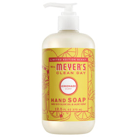 Mrs. MEYER'S Hand Soap Lemonade Scent 12.5 Fl Oz front view