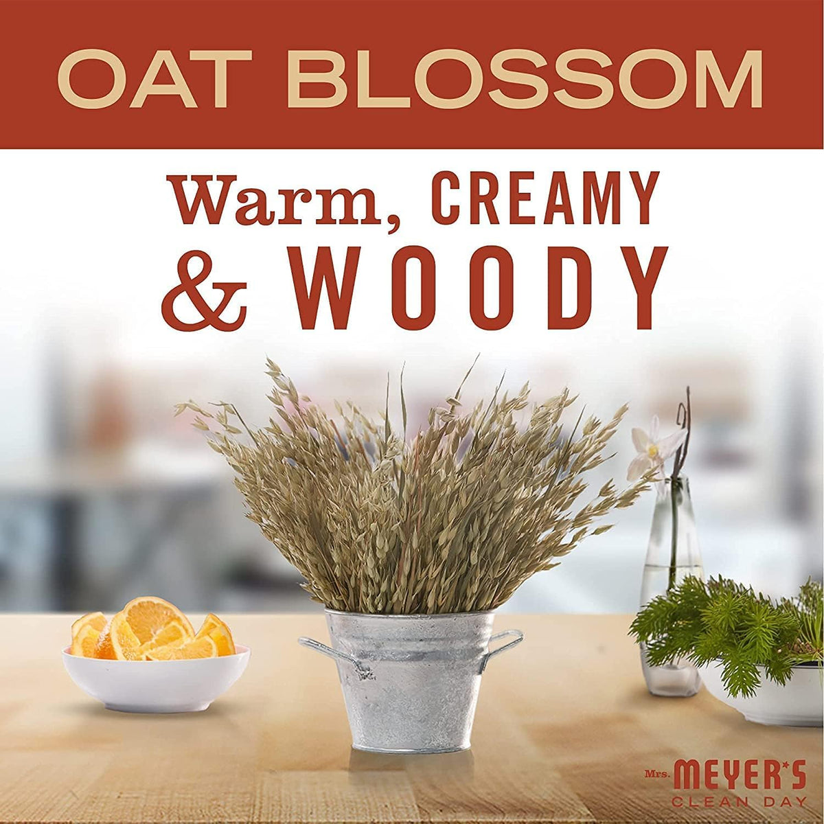 Mrs. MEYER'S Hand Soap Oat Blossom lifestyle scene