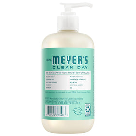 Mrs. MEYER'S Holiday Hand Soap with ingredients list