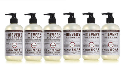 Mrs. MEYER'S Lavender Liquid Hand Soap 12.5 Ounce bottle front view