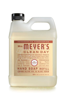 Mrs. MEYER'S Liquid Hand Soap Oat Blossom with aloe vera and olive oil