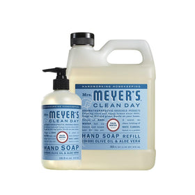 Mrs. MEYER'S Liquid Hand Soap Rainwater Scent 12.5 oz pump bottle