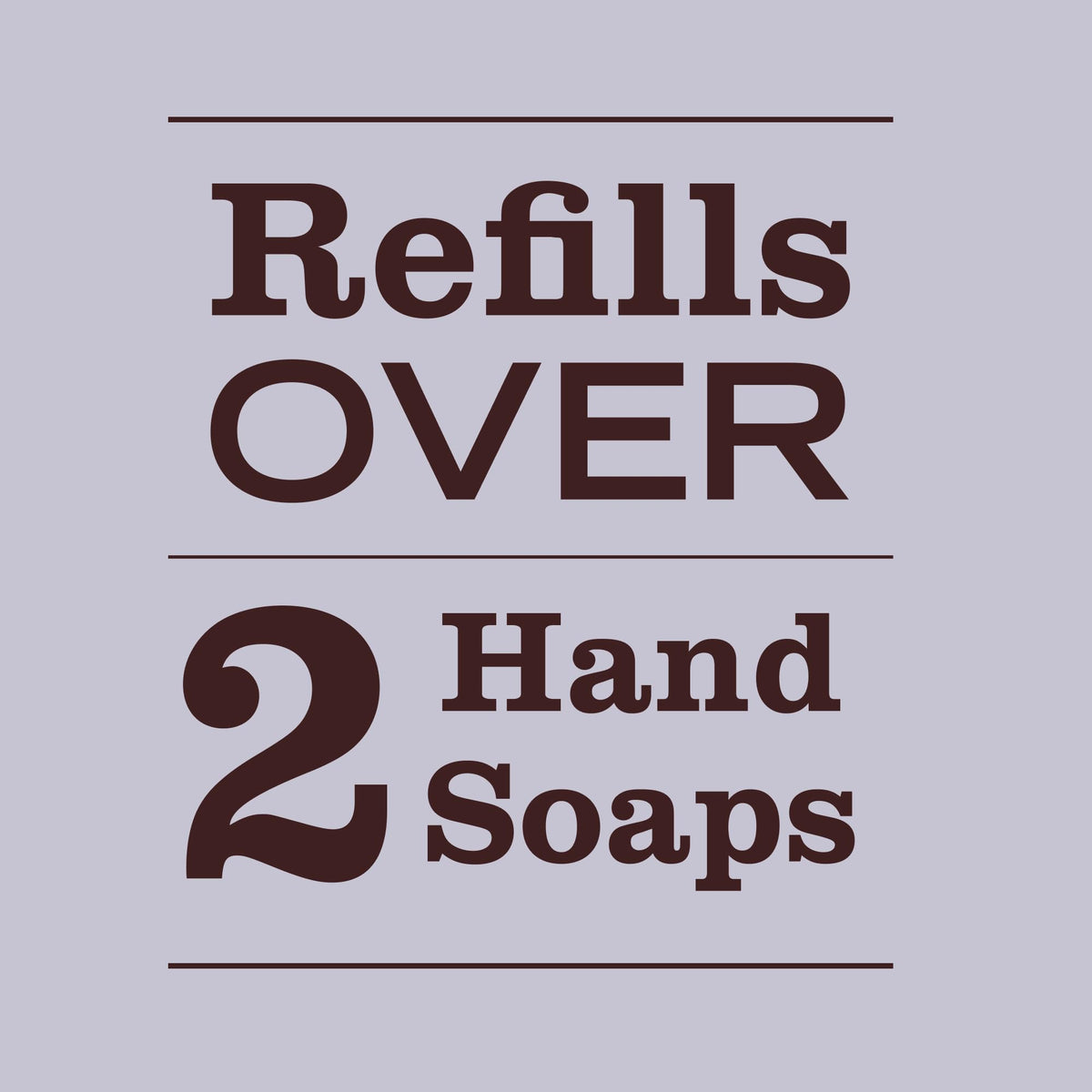 Mrs. MEYER'S Liquid Hand Soap Refill Honeysuckle 33 Oz side view
