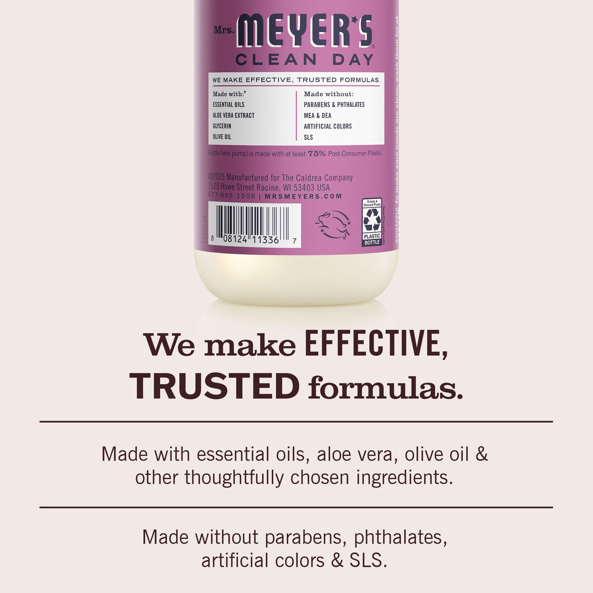 Mrs. MEYER'S Plum Berry hand soap with essential oils
