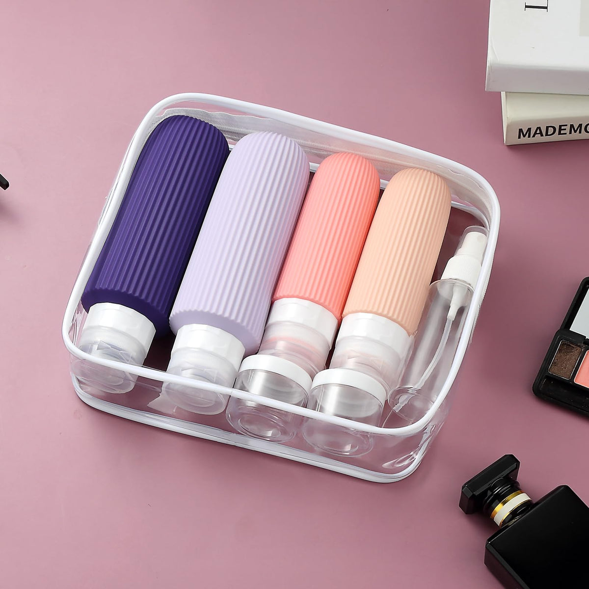 Mrsdry 16 Pack Travel Bottles with included clean brush and funnel