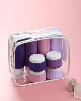 Mrsdry Travel Bottles set packed for travel