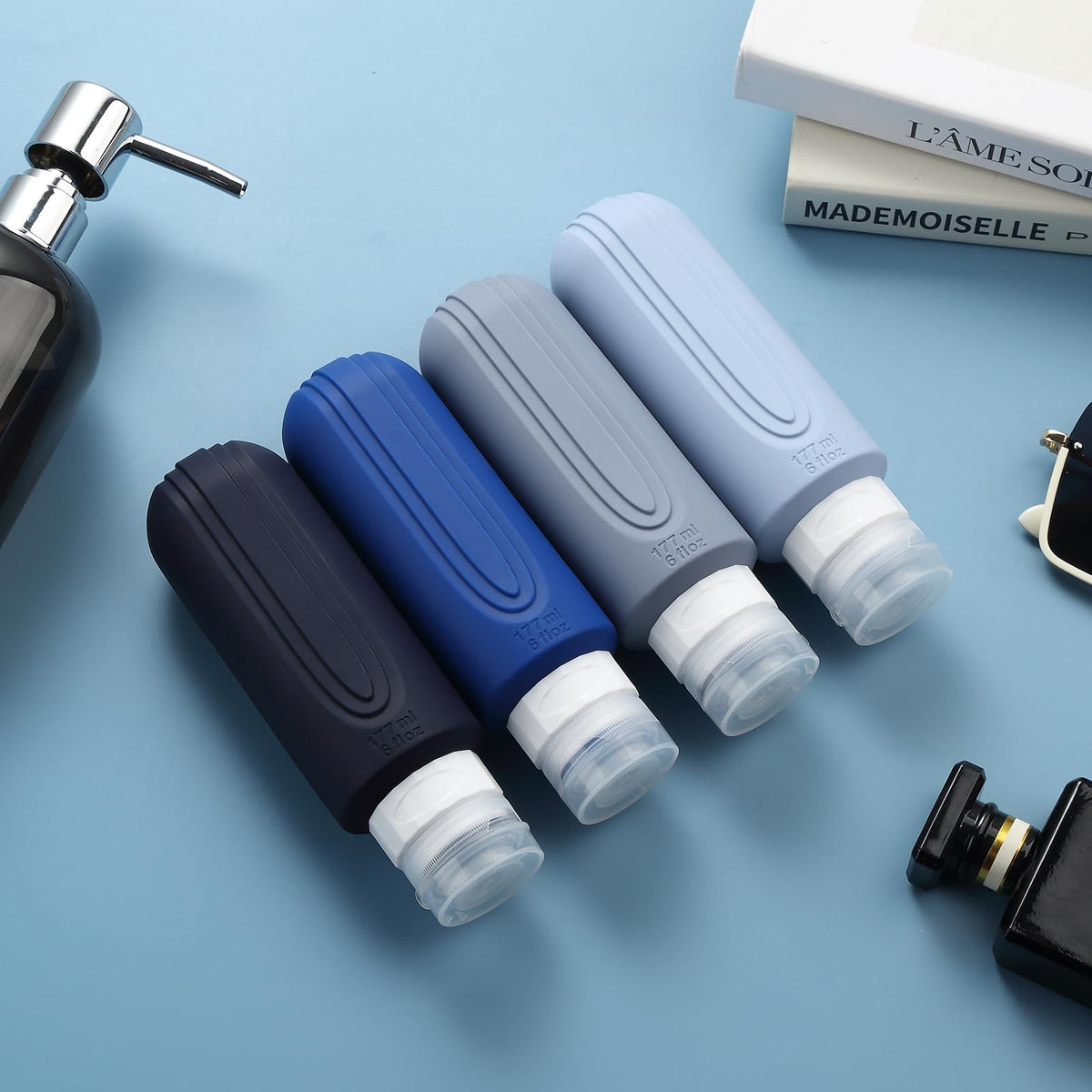 Mrsdry Travel Bottles showing leak-proof feature
