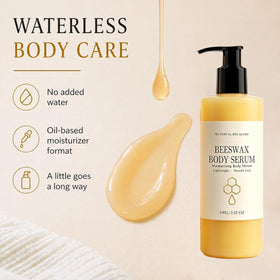 MUBSEOTH Beeswax Body Serum 100ML bottle side view