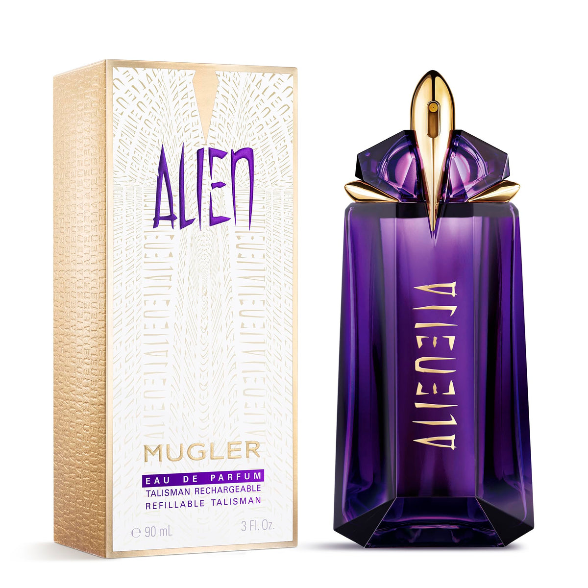 Mugler Alien Eau de Parfum packaging display