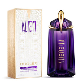 Mugler Alien Eau de Parfum packaging display