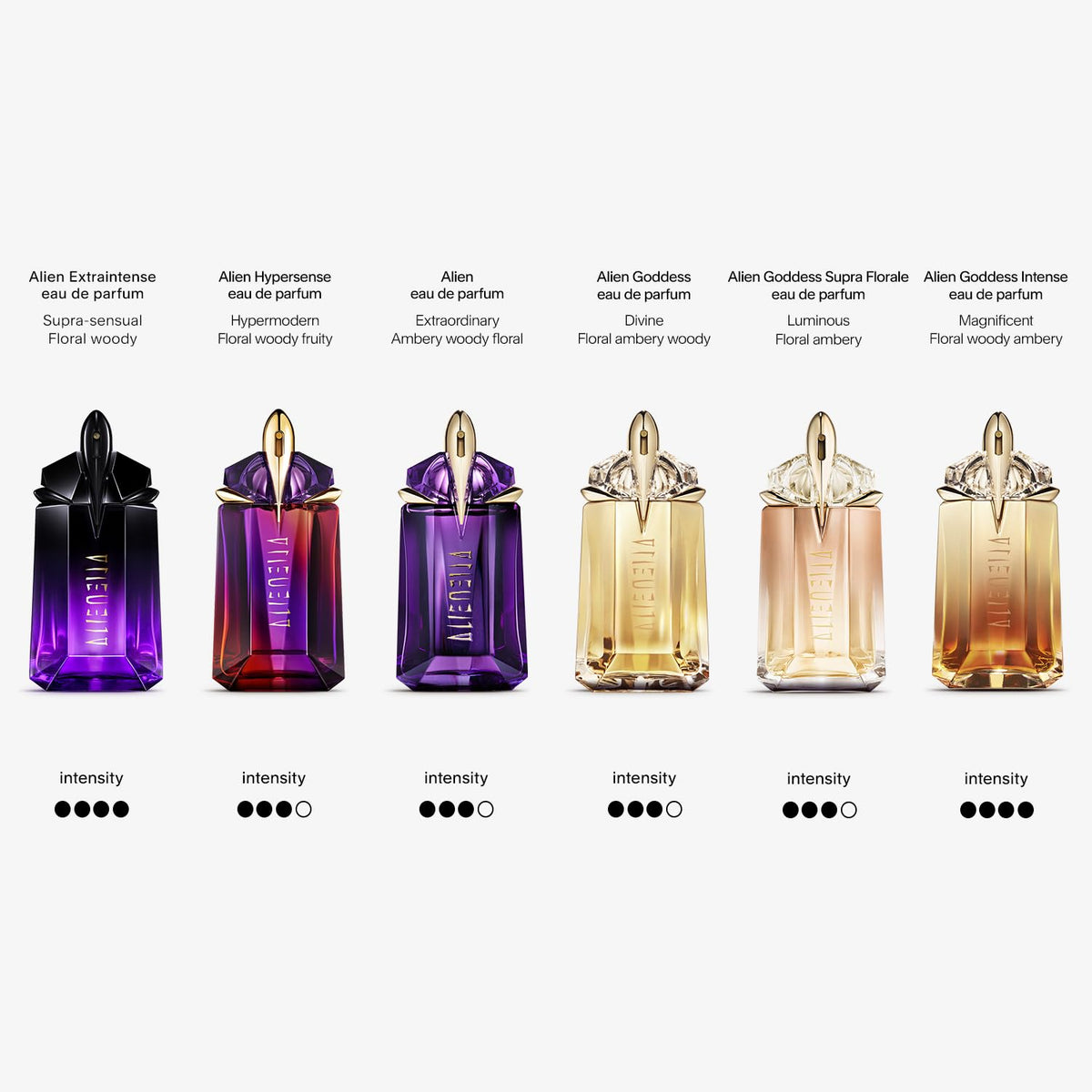 Mugler Alien Eau de Parfum Women's Fragrance Set contents display