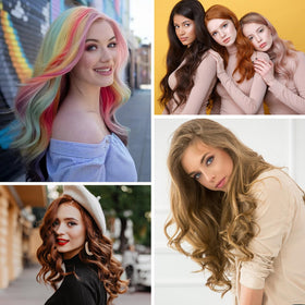MUIIGOOD U Shape Wig Clips showing smooth surface and rubber grip