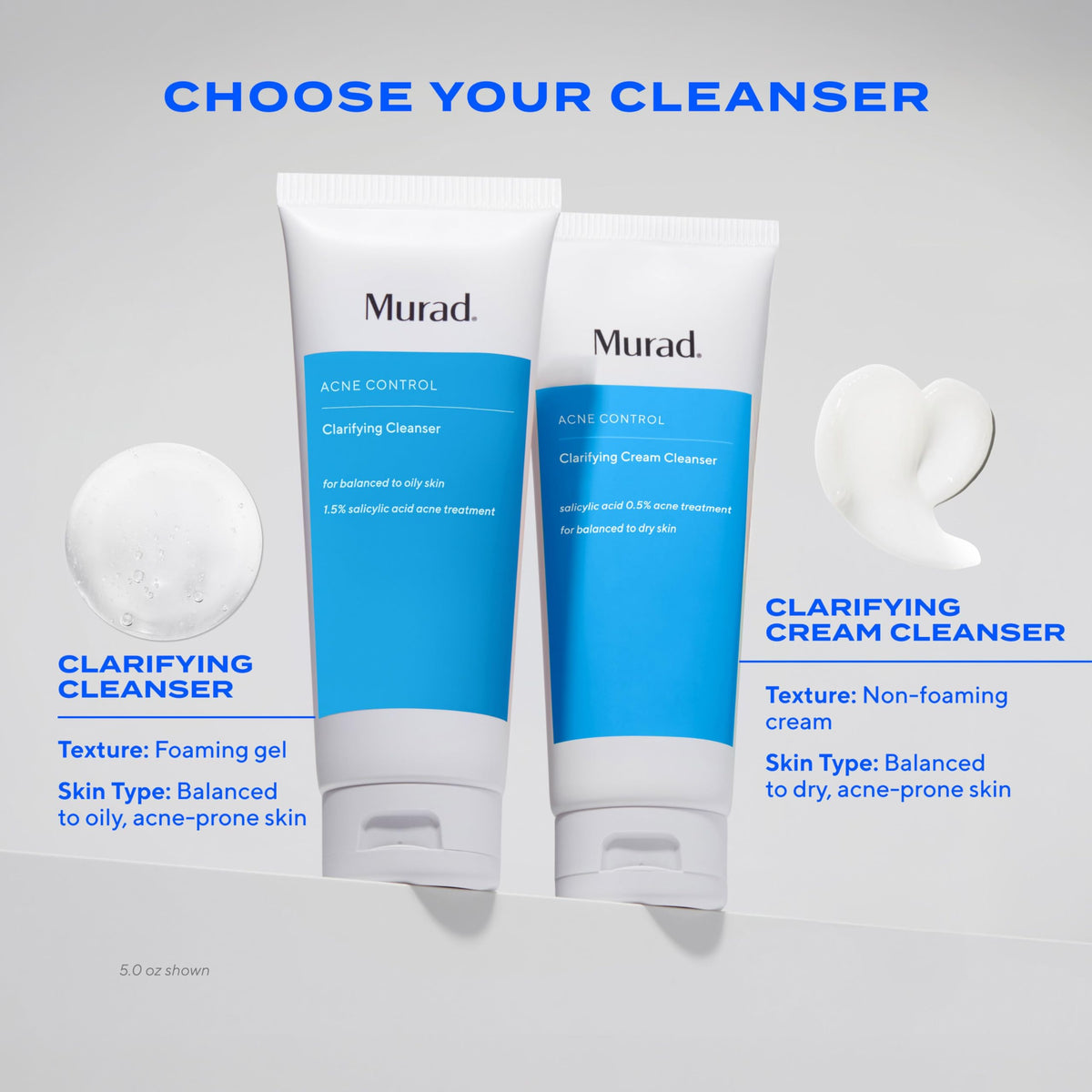 Murad Acne Control Clarifying Cleanser 2 Fl Oz with product label