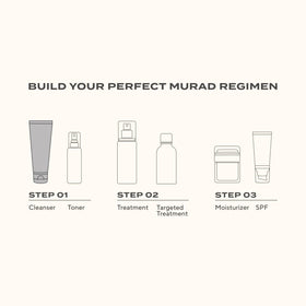Murad AHA/BHA Exfoliating Cleanser with ingredients list