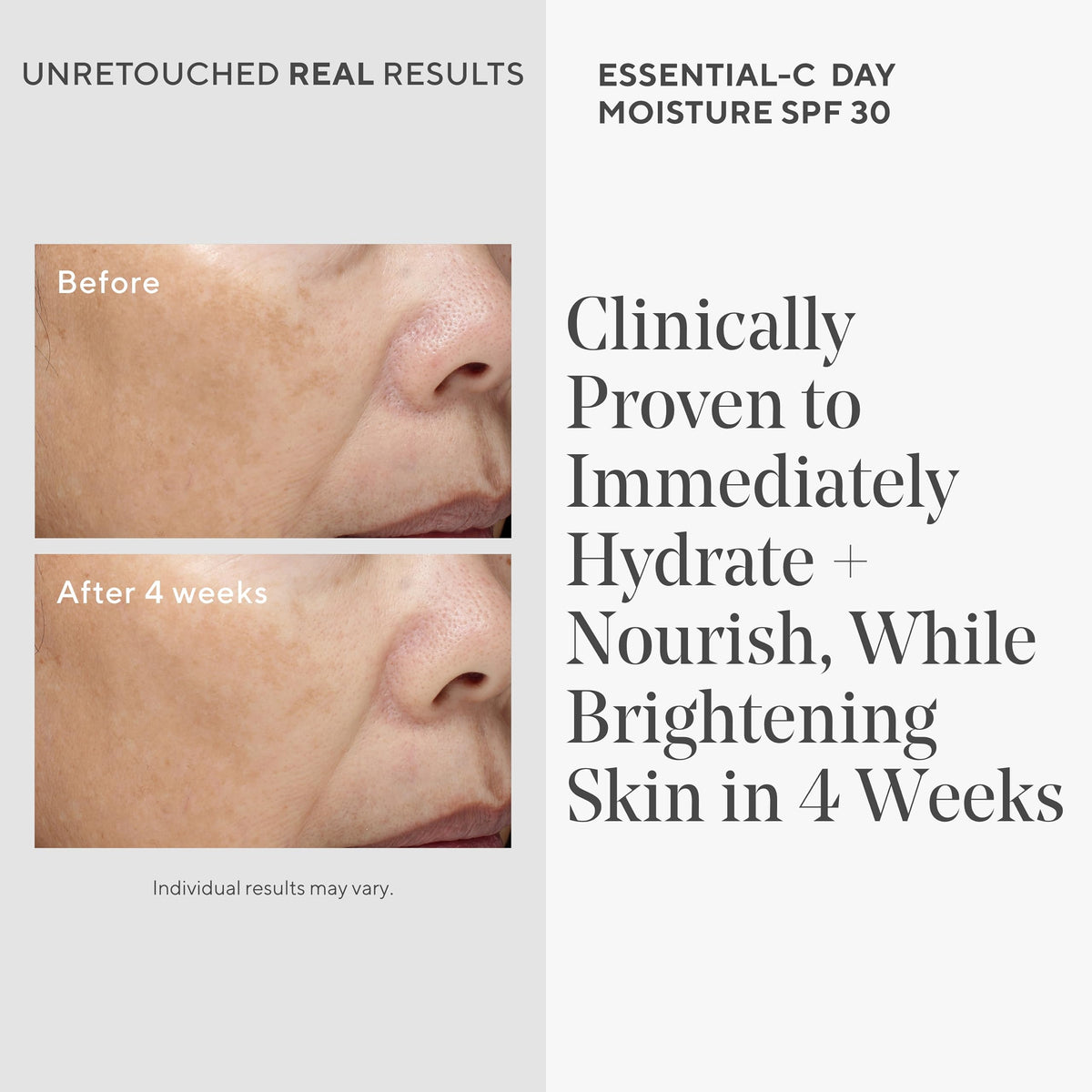 Murad Essential-C Day Moisture SPF 30 side view displaying product texture