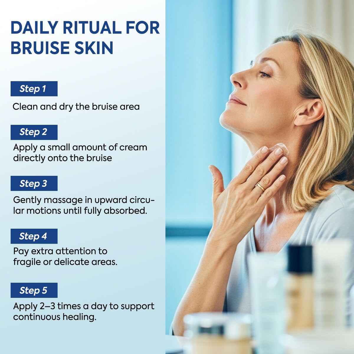 MURASAKI BEAUTY Arnica Bruise Cream texture close-up