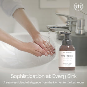 Muse Apothecary Hand Ritual foaming hand soap packaging close-up