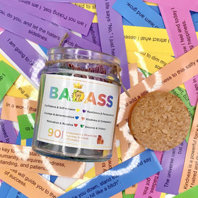 Musemory Badass Affirmation Jar premium gift box