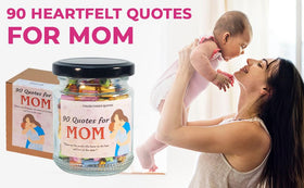 Musemory Love Notes for Mom jar with background of a cozy home setting