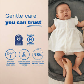 Mustela Baby Diaper Rash Cream 123 application on skin