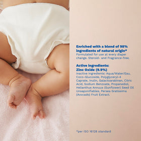 Mustela Baby Diaper Rash Cream 123 ingredients list