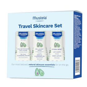 Mustela Travel Skincare Set packaging front view