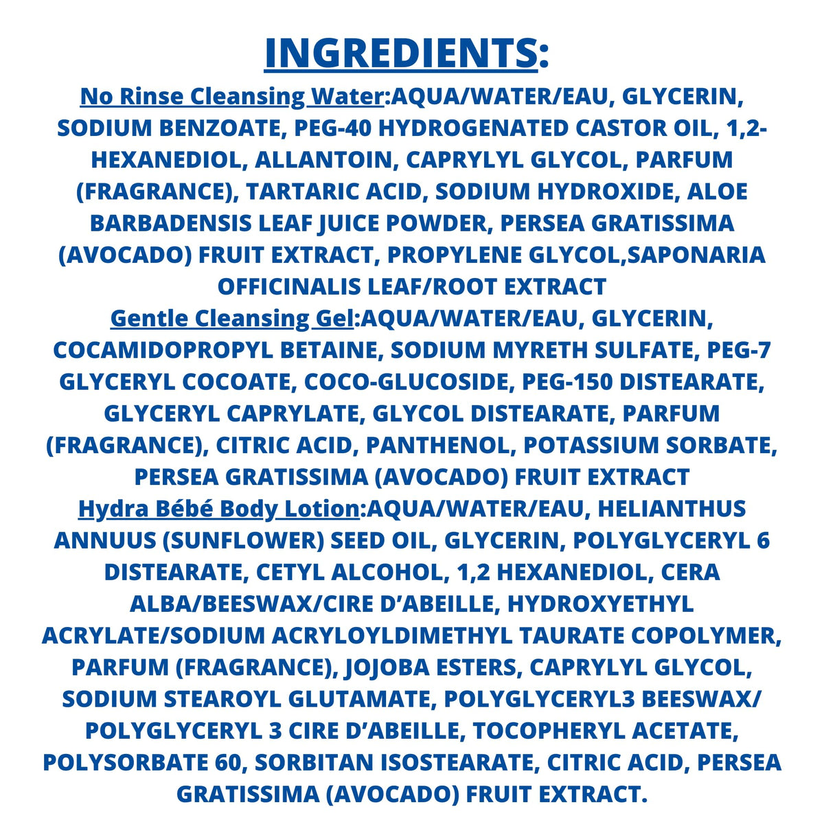 Mustela Travel Skincare Set with natural ingredients background