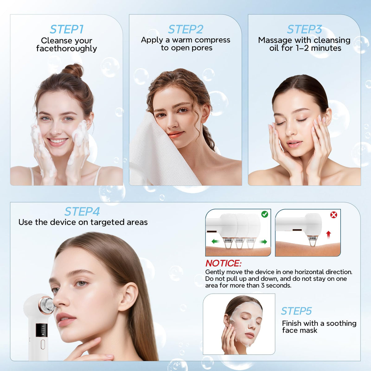 Mylzdobs Blackhead Remover packaging and contents