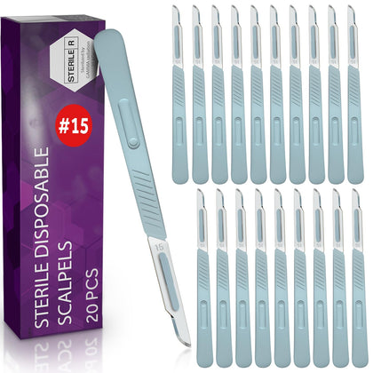 MyMed Disposable Scalpel Blades #15 pack front view