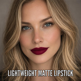 Mynena Hydrating Burgundy Matte Liquid Lipstick Emma in makeup collection