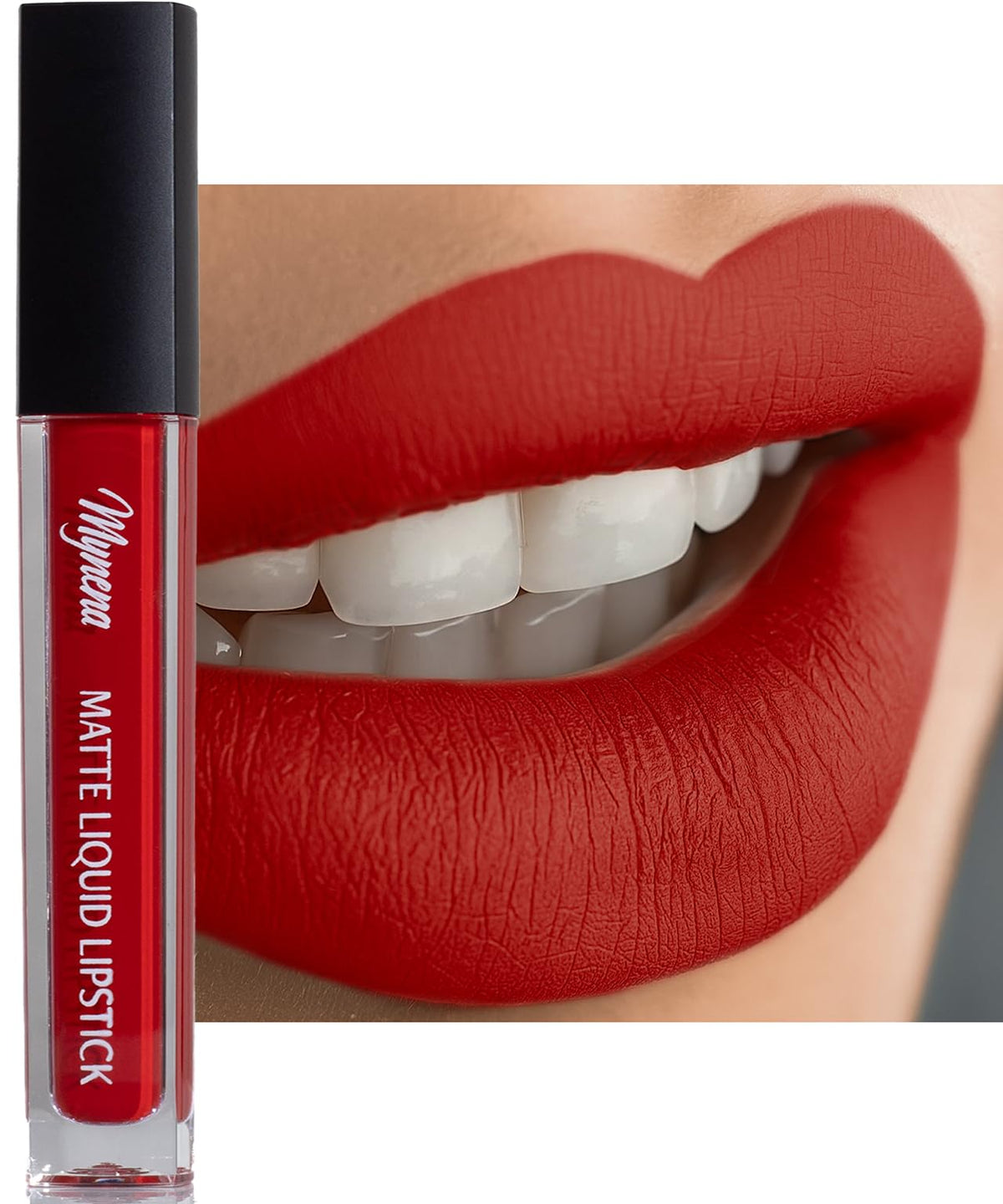 Mynena Hydrating Matte Liquid Lipstick Glory front view